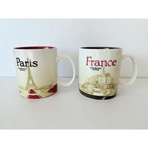 Starbucks Paris & France Mugs - 16 oz.